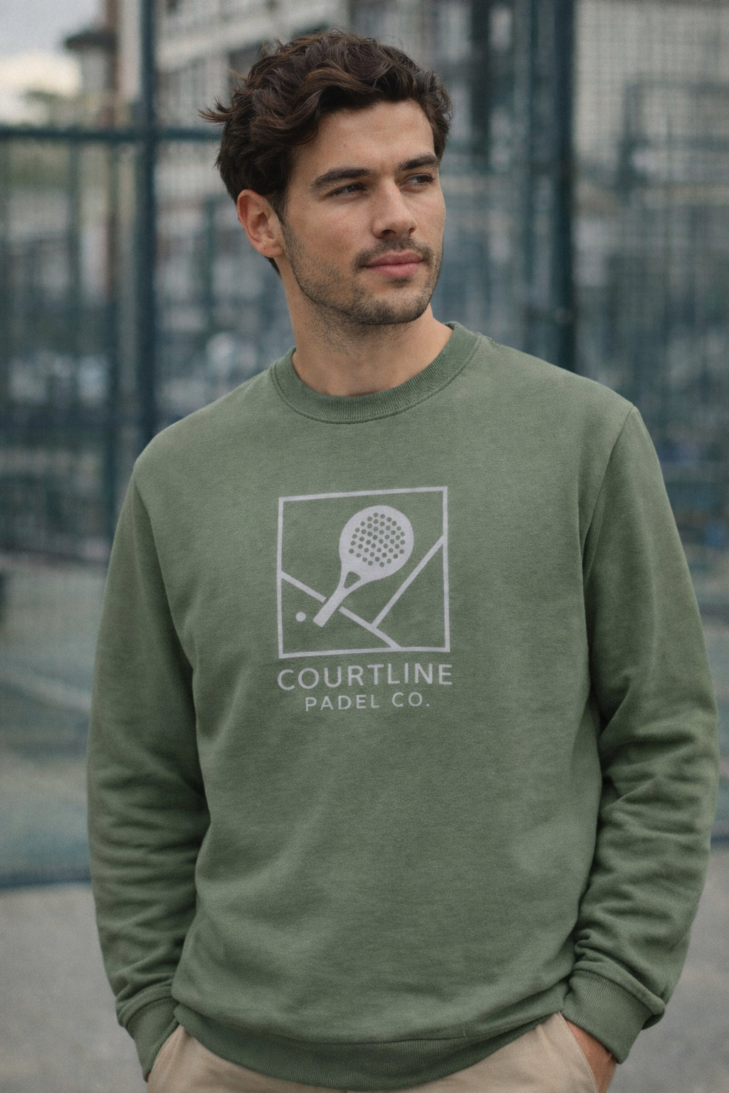 Courtline Sweatshirt | Premium Padel Clothing