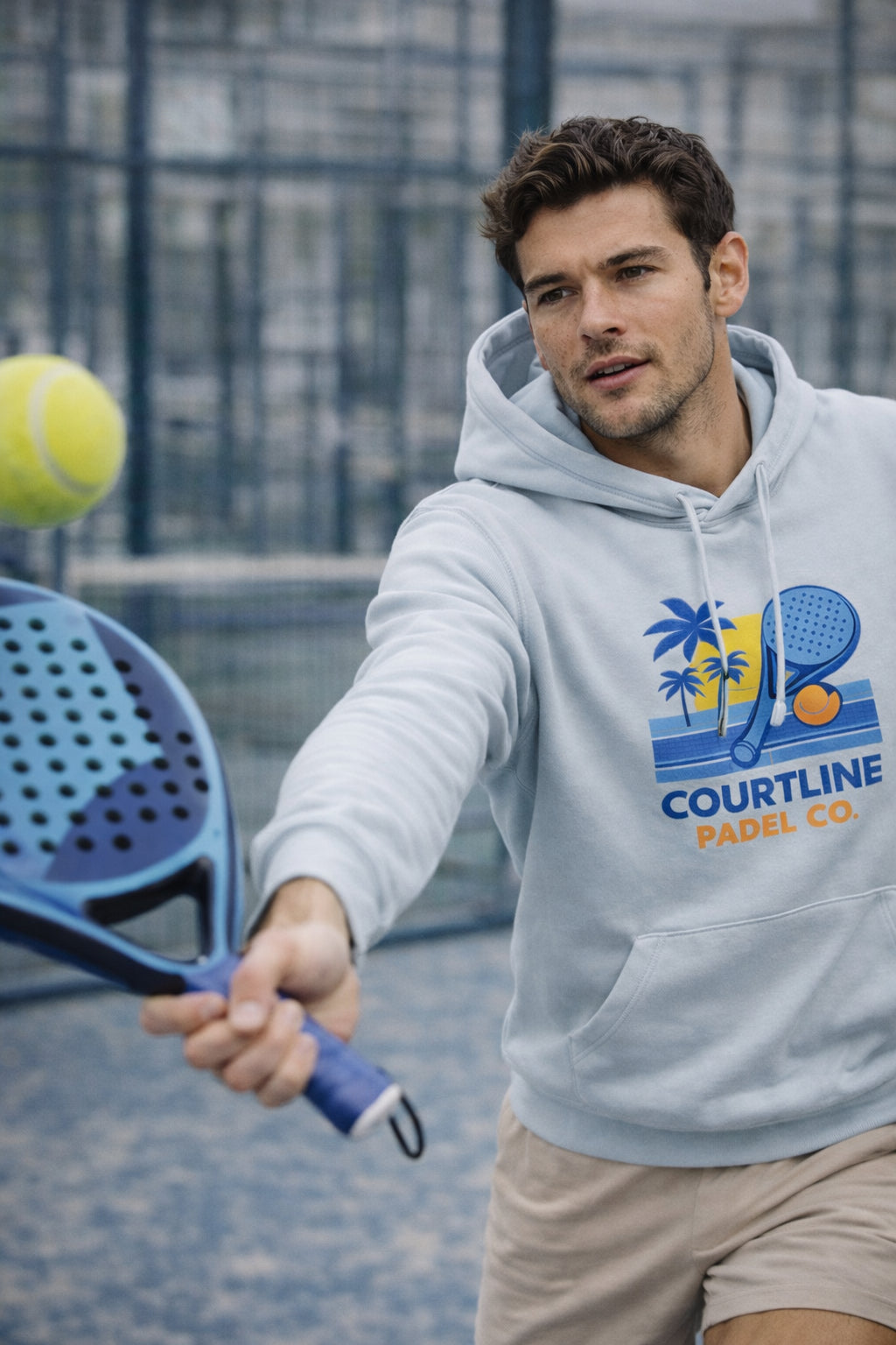 Courtline Summer Hoodie Light Weight | Premium Padel Clothing