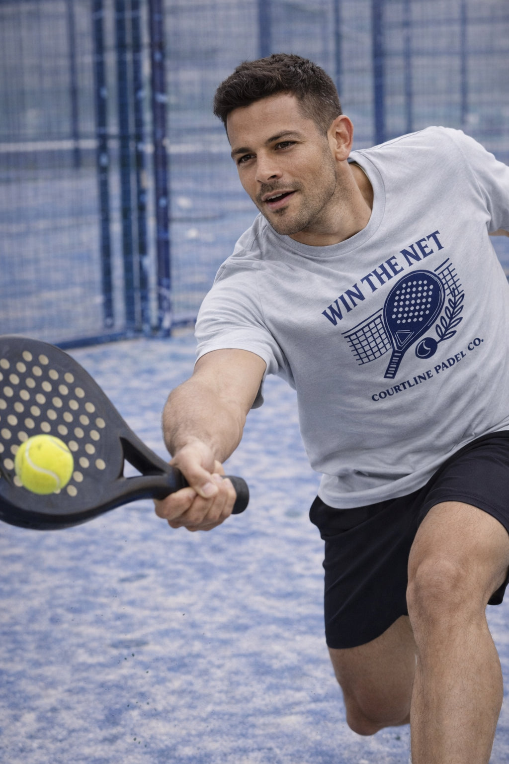 Win The Net Padel T-Shirt | Premium Padel Clothing