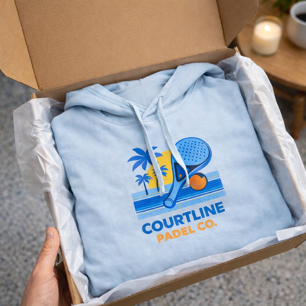 Courtline Summer Hoodie Light Weight | Premium Padel Clothing