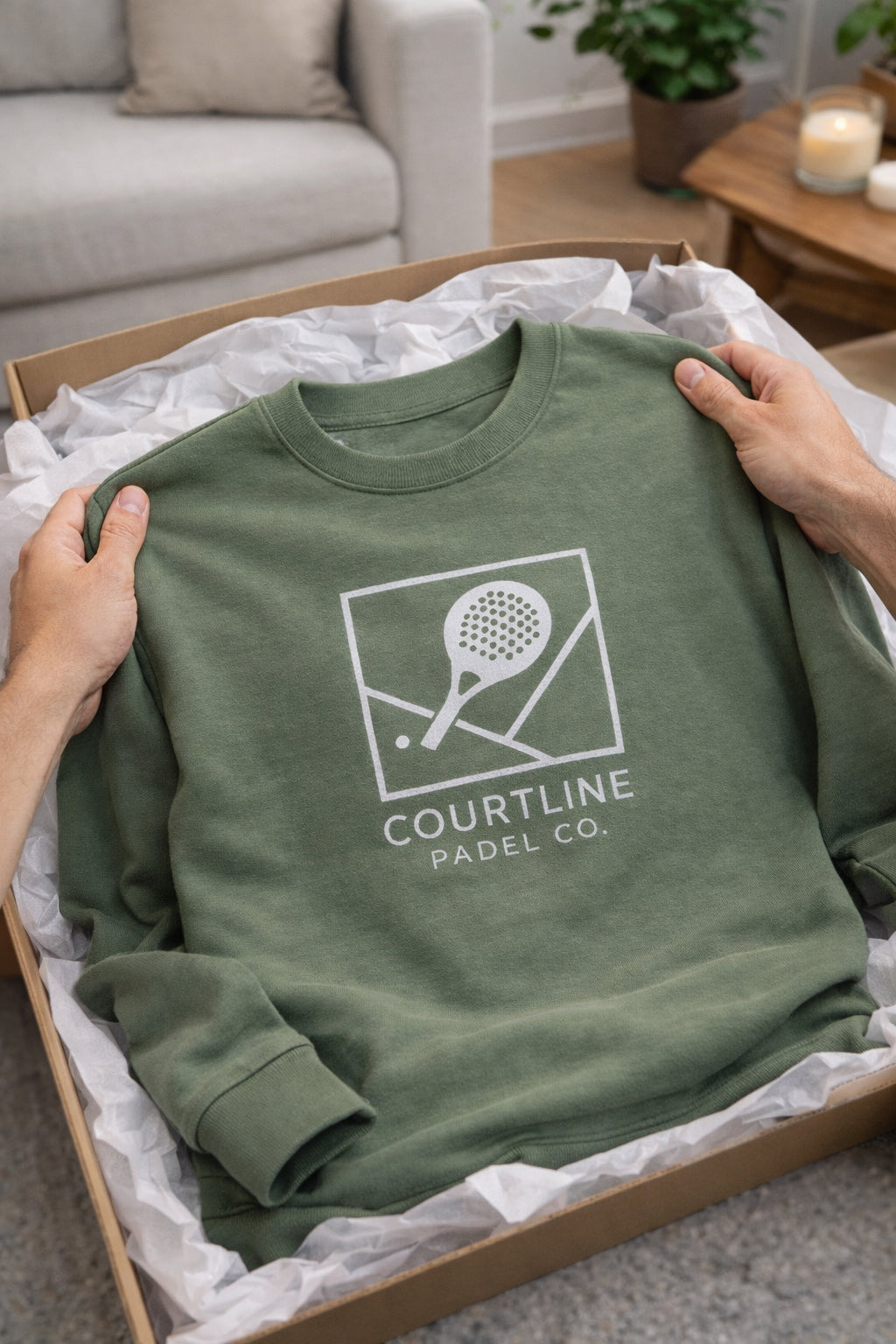Courtline Sweatshirt | Premium Padel Clothing