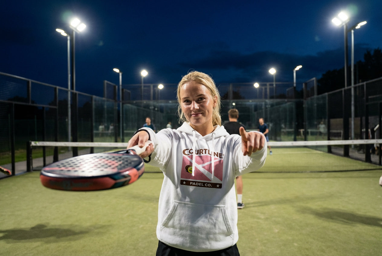 Courtline Out Hoodie | Premium Padel Clothing