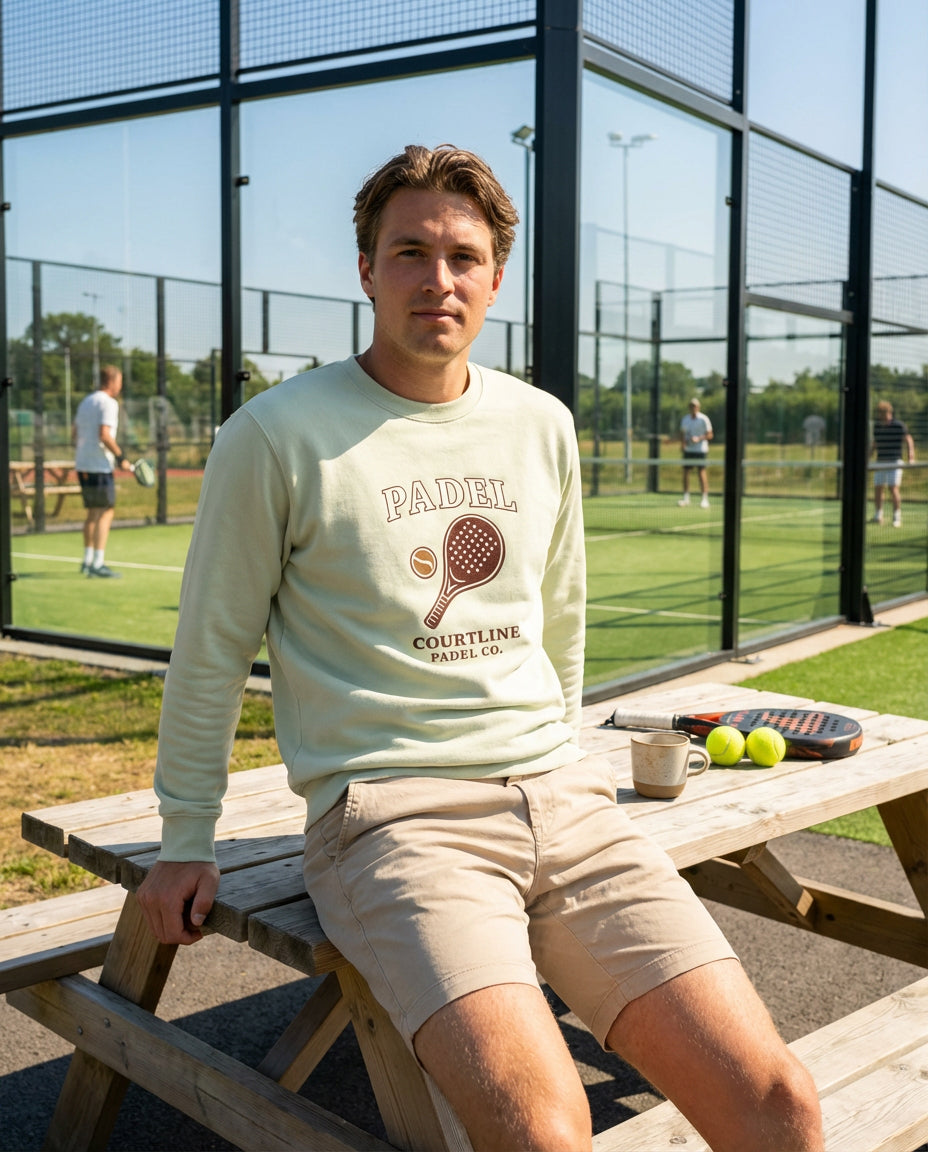 Courtline Padel Sweatshirt | Premium Padel Clothing